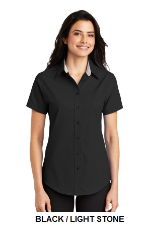 Port Authority - Ladies Short Sleeve Easy Care Shirt. (L508)